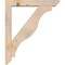 Ekena Millwork Funston Slat Smooth Bracket w/ Offset Brace, Douglas Fir, 5 1/2"W x 32"D x 38"H BKT0604X32X38FST06SDF - alternate 4